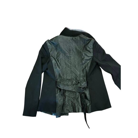 Armani Exchange leather jacket size large, has some damage as shown in pics - Picture 2 of 16